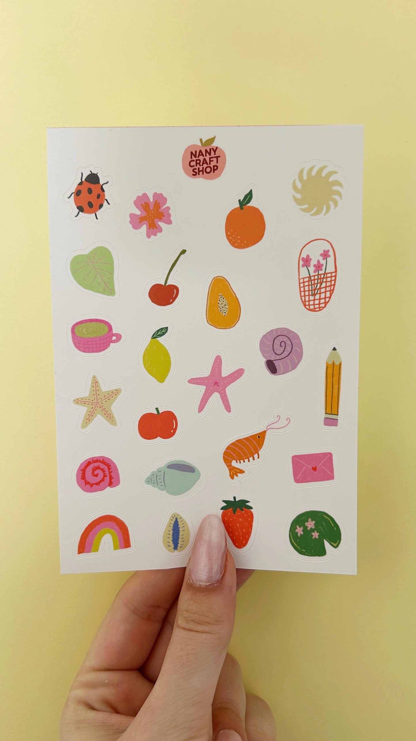 Planche de stickers - Summer