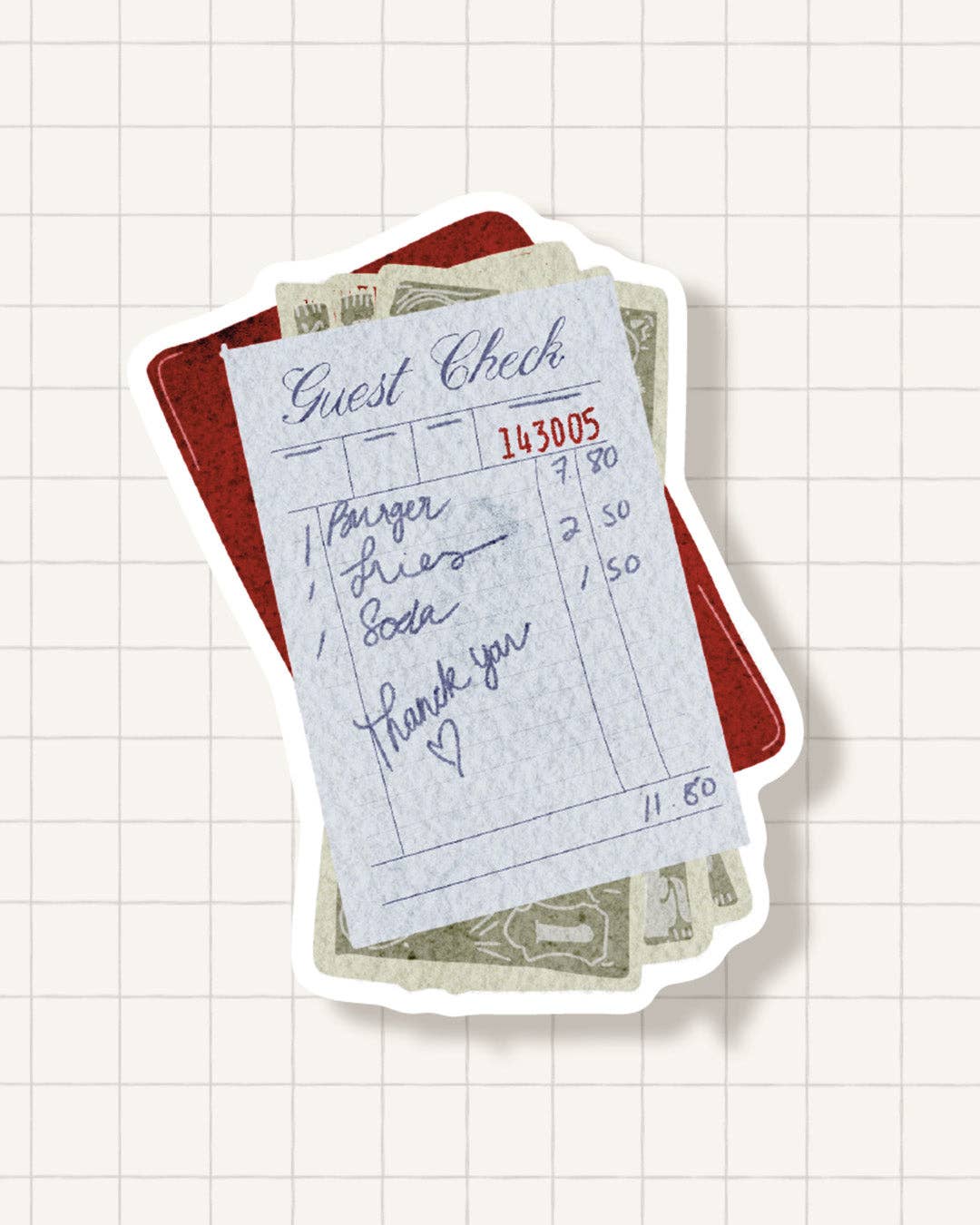 Sticker - Guest check
