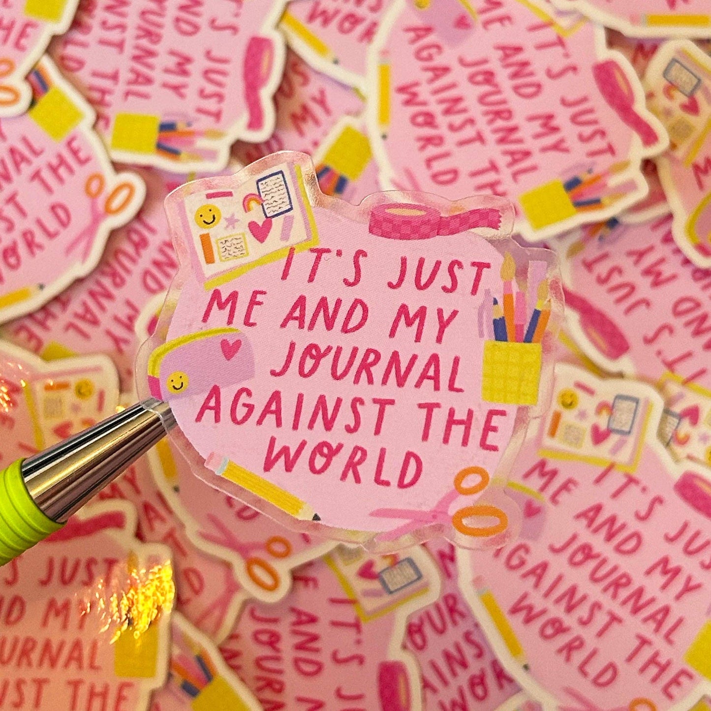 Sticker - Me and my journal