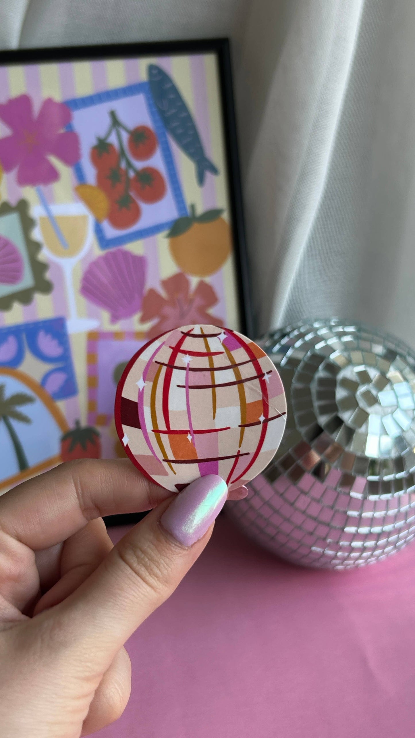 Sticker - Boule Disco