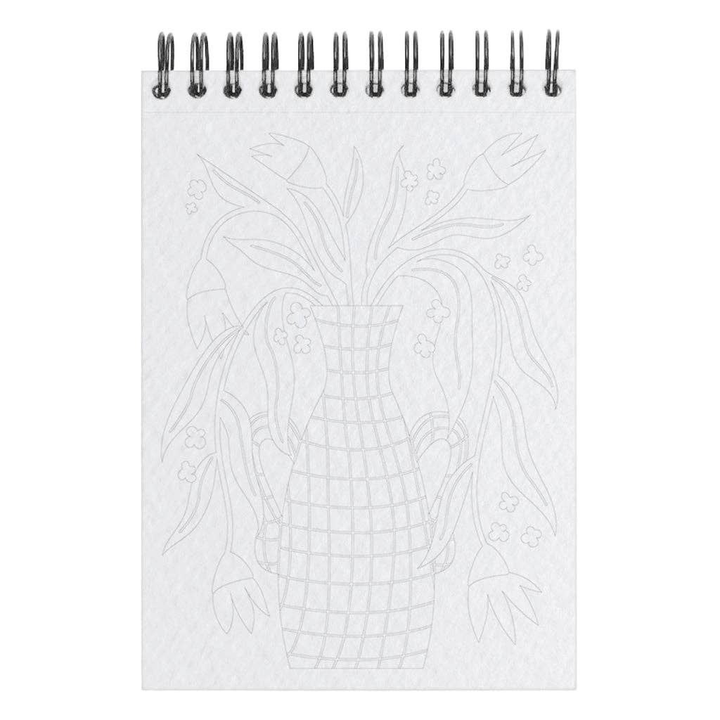 Carnet de coloriage - Floral #2