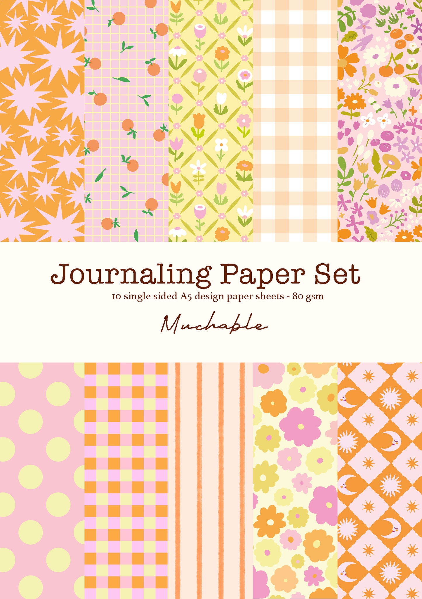 Papier Scrapbooking - Fruité