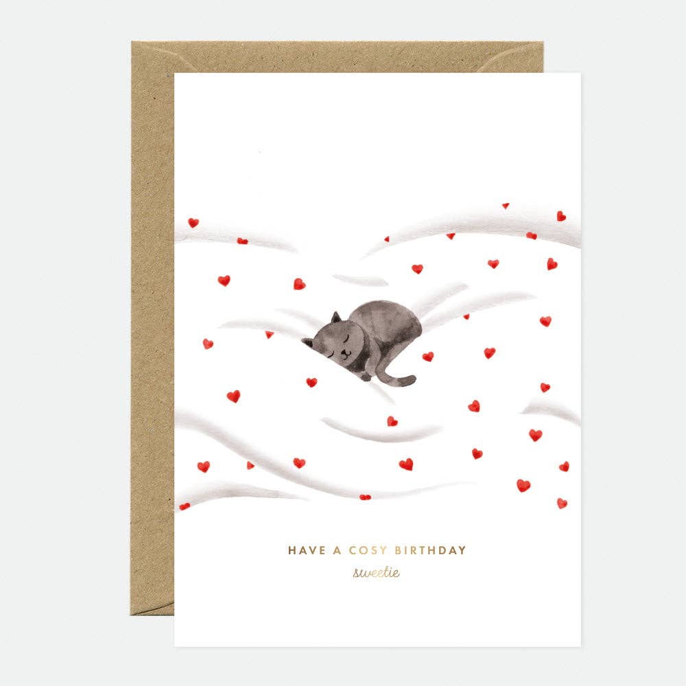 Carte - Cosy Cat