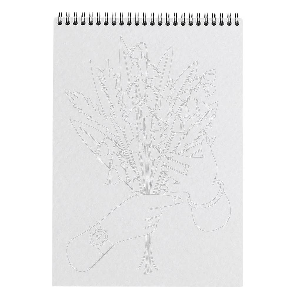 Carnet de coloriage - Entre tes mains