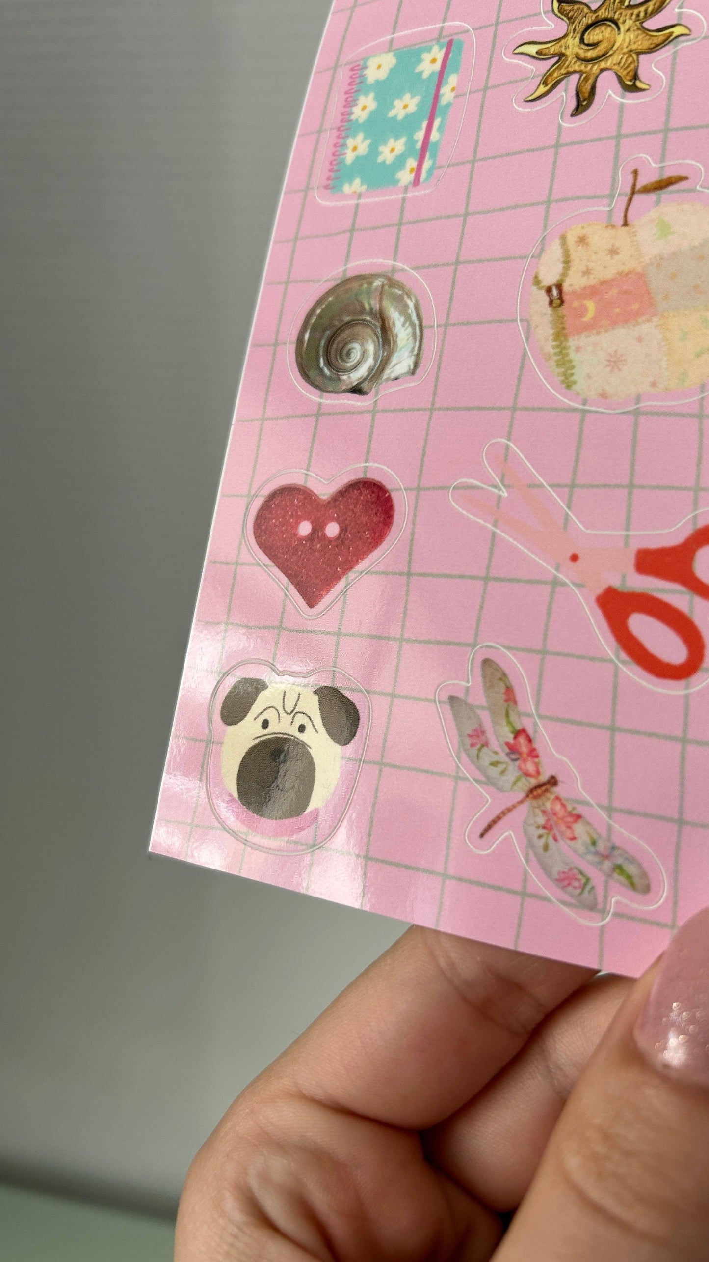 Planche de stickers - Nany