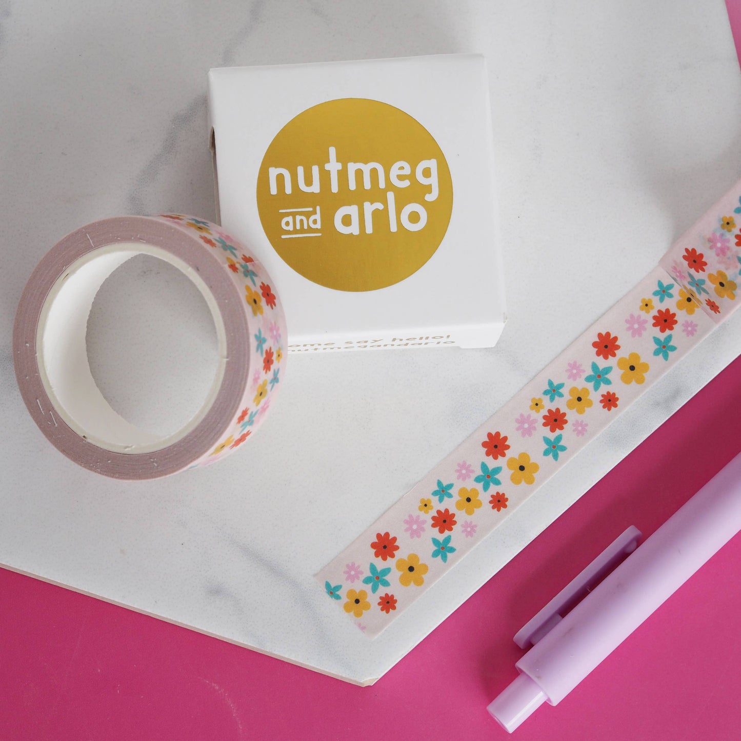 Washi Tape - Ditsy Flowers