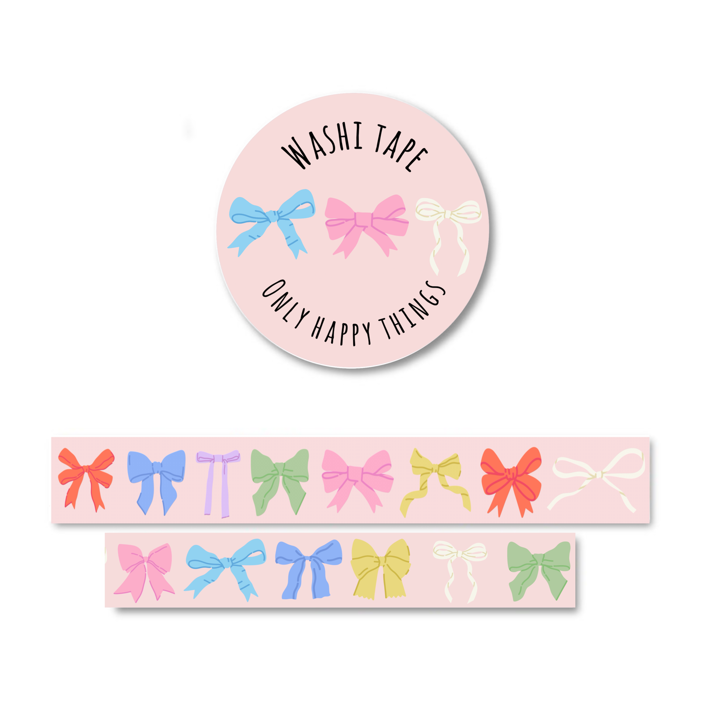 Washi Tape - Noeuds