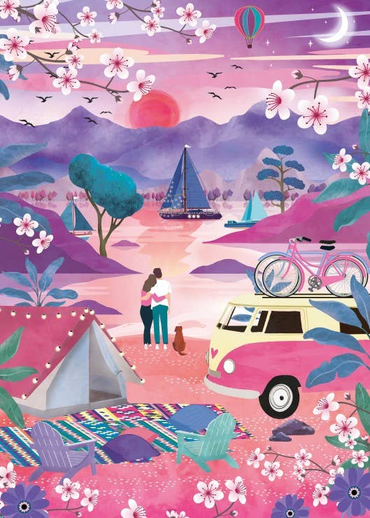 Puzzle 500 pièces - Escapade Printanière