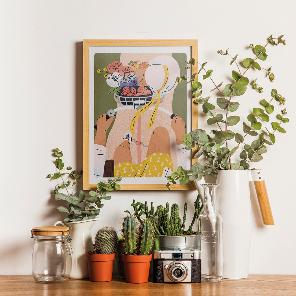 A bicyclette - Affiche