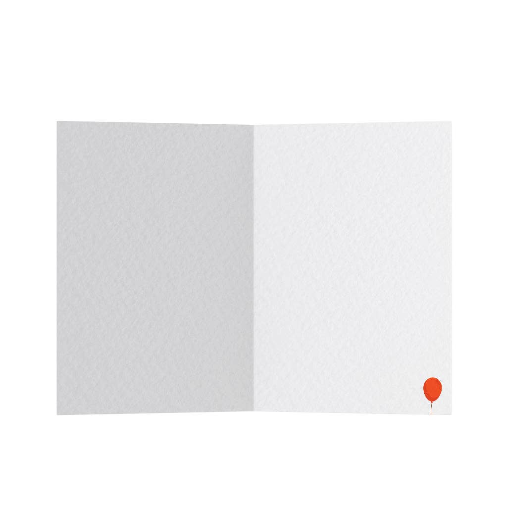 Carte de vœux - Envol de cadeau