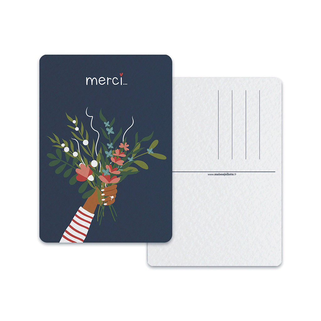 Carte postale - Bouquet