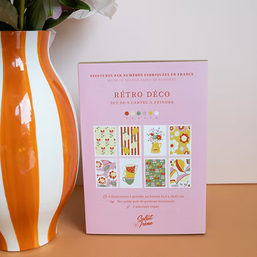 Peintures sur numéros - Rétro déco