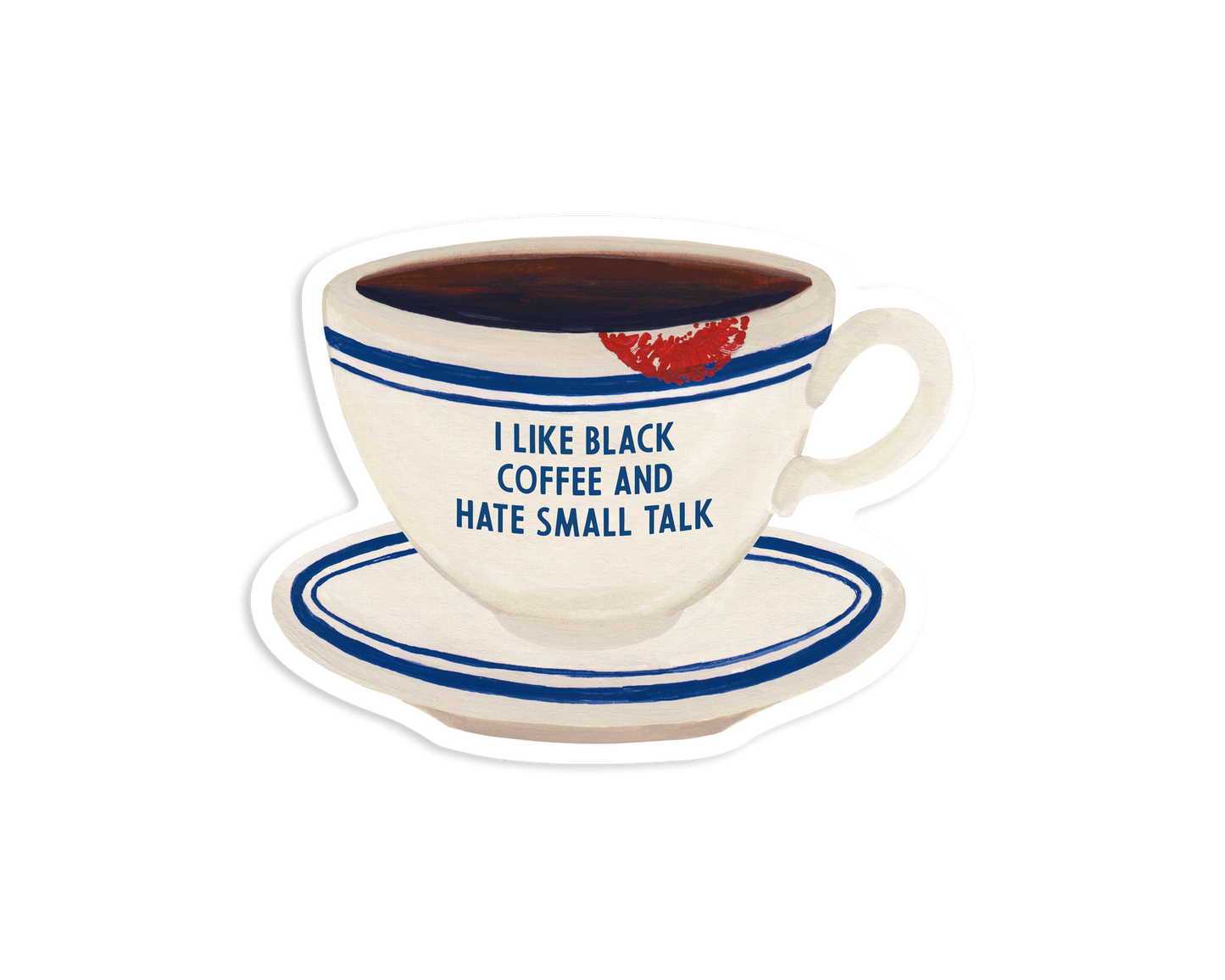 Sticker - Amoureux de café