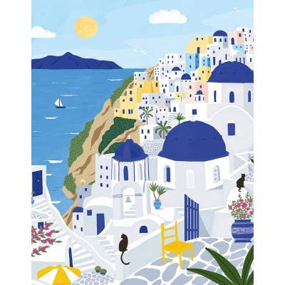 Puzzle 500 pièces - Santorini