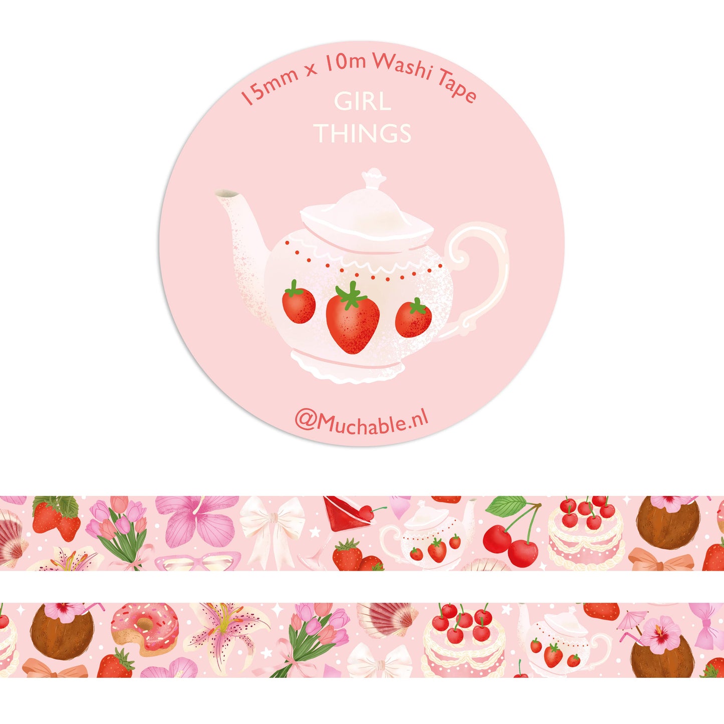 Washi Tape - Girl Things