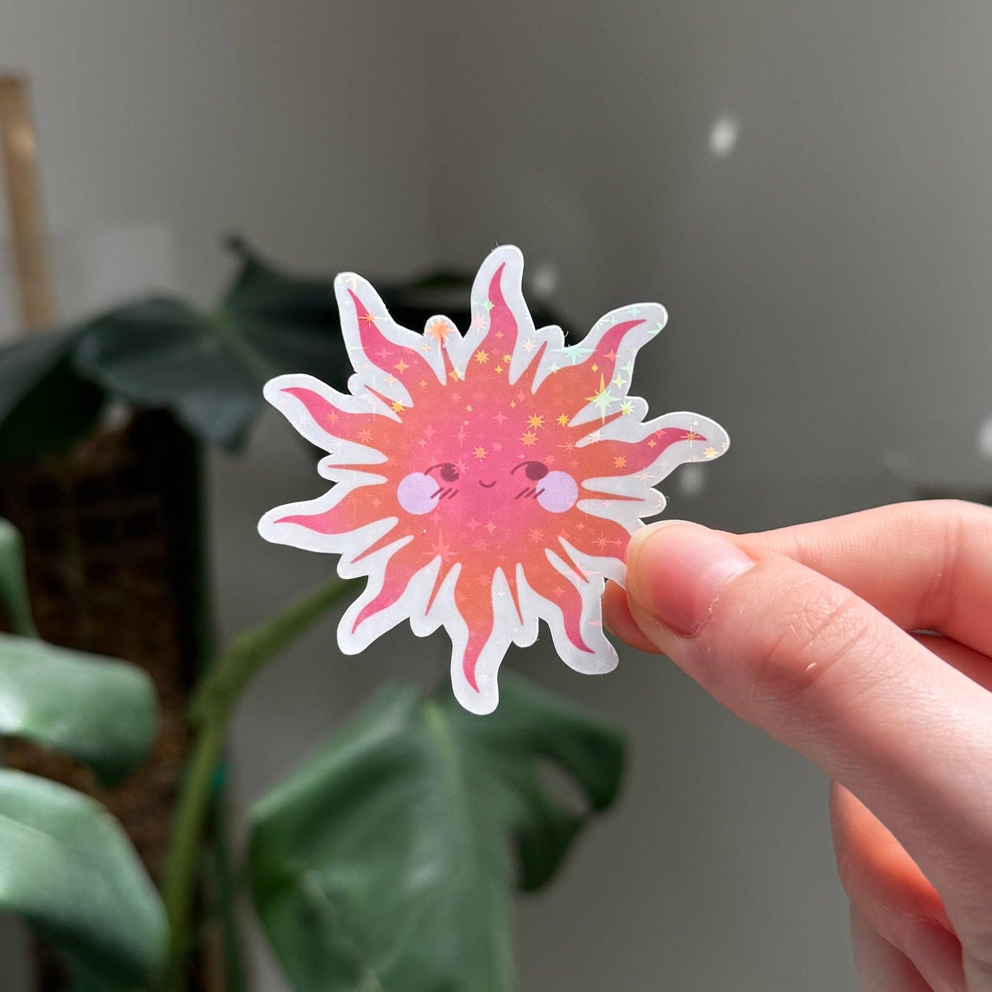 Sticker - Soleil orange