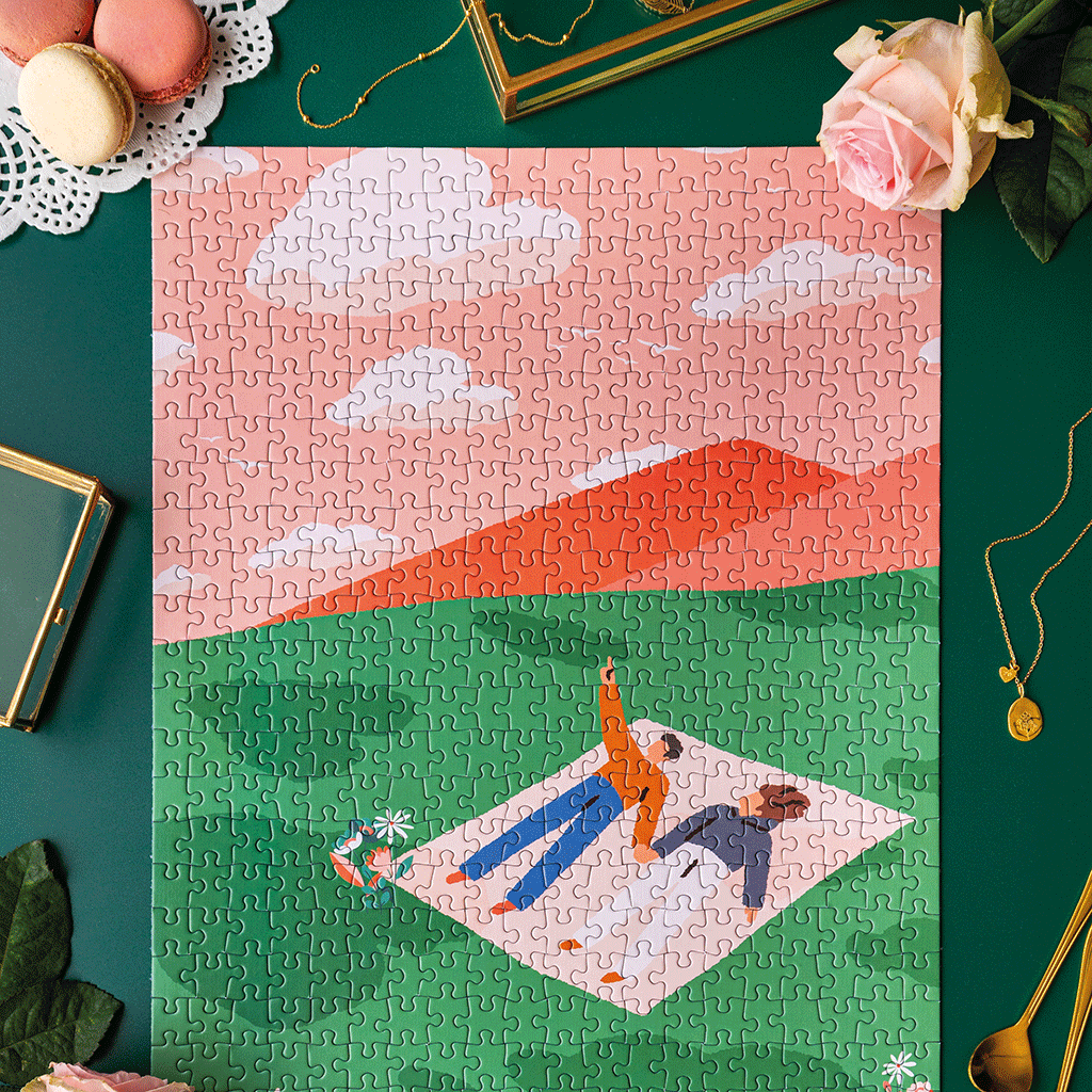 Puzzle 500 pièces - Love is in the air