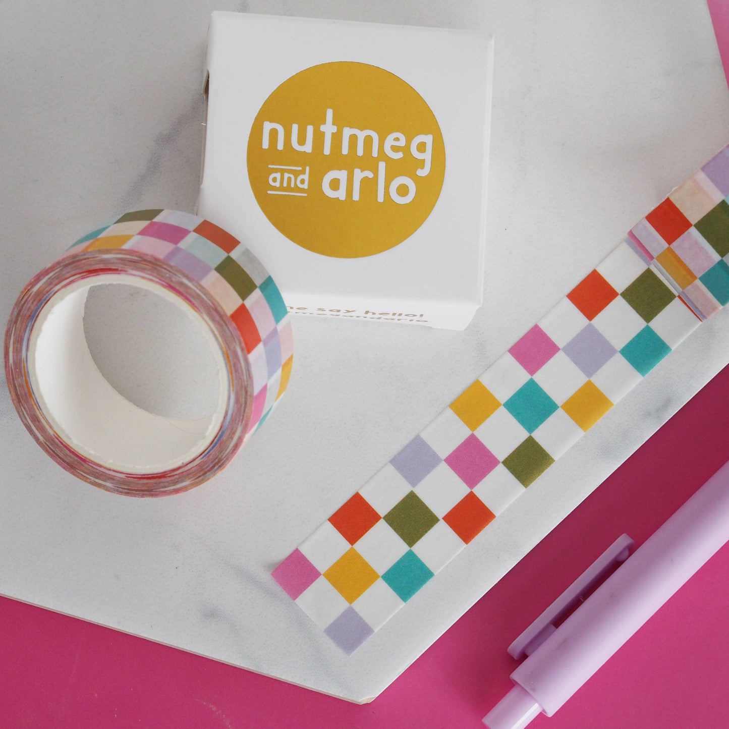 Washi Tape - Damier
