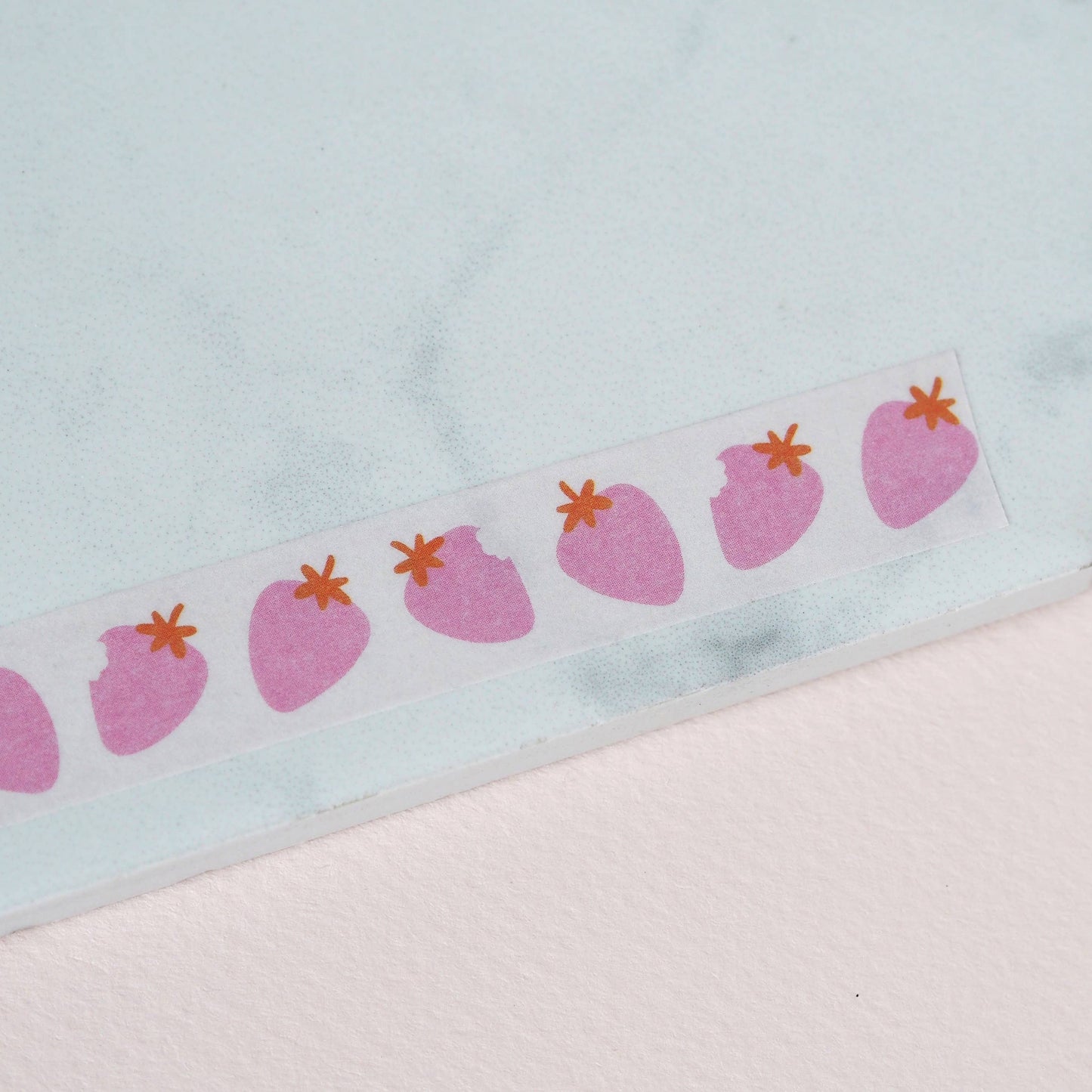 Washi Tape - Fraises Roses