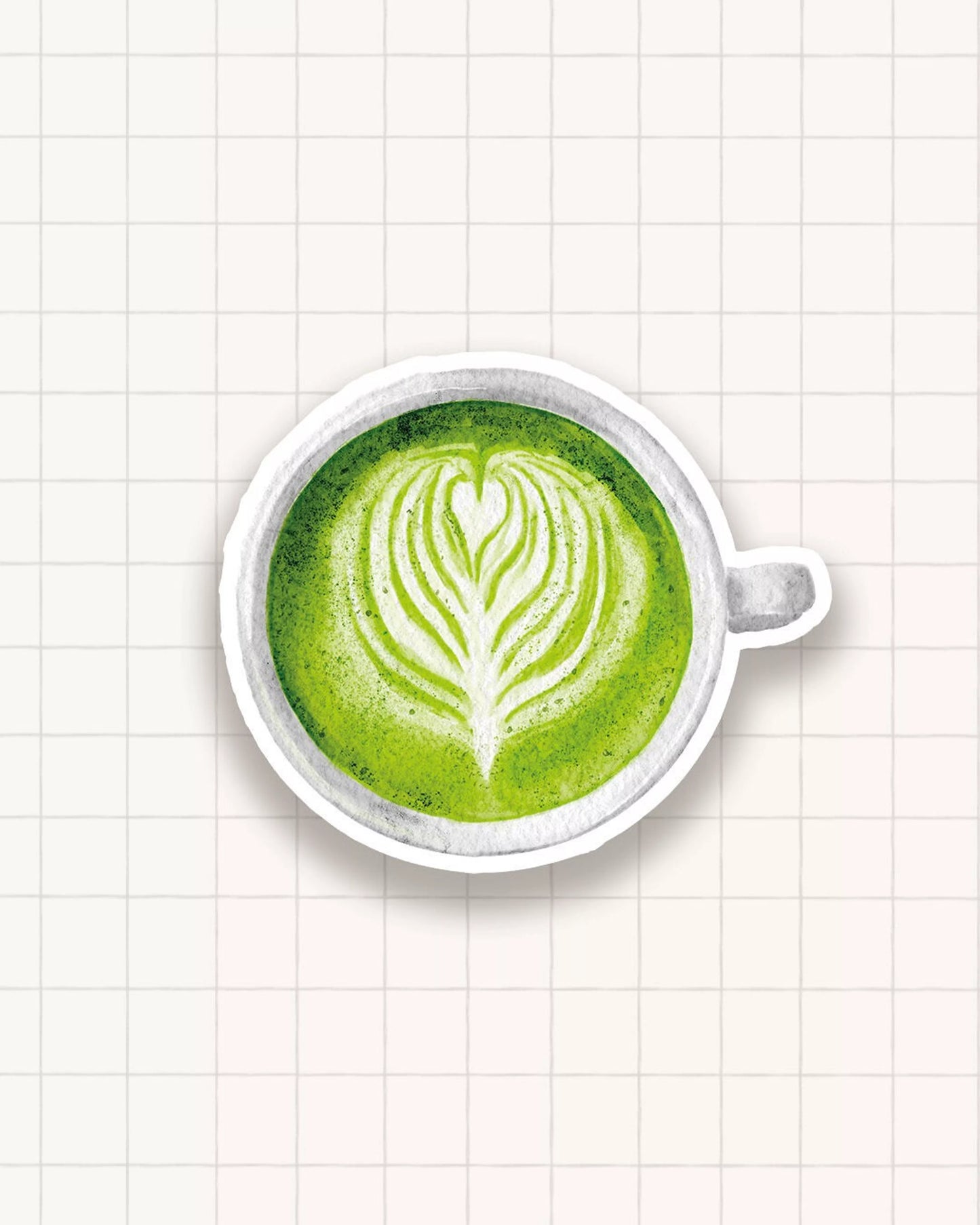 Sticker - Tasse de matcha