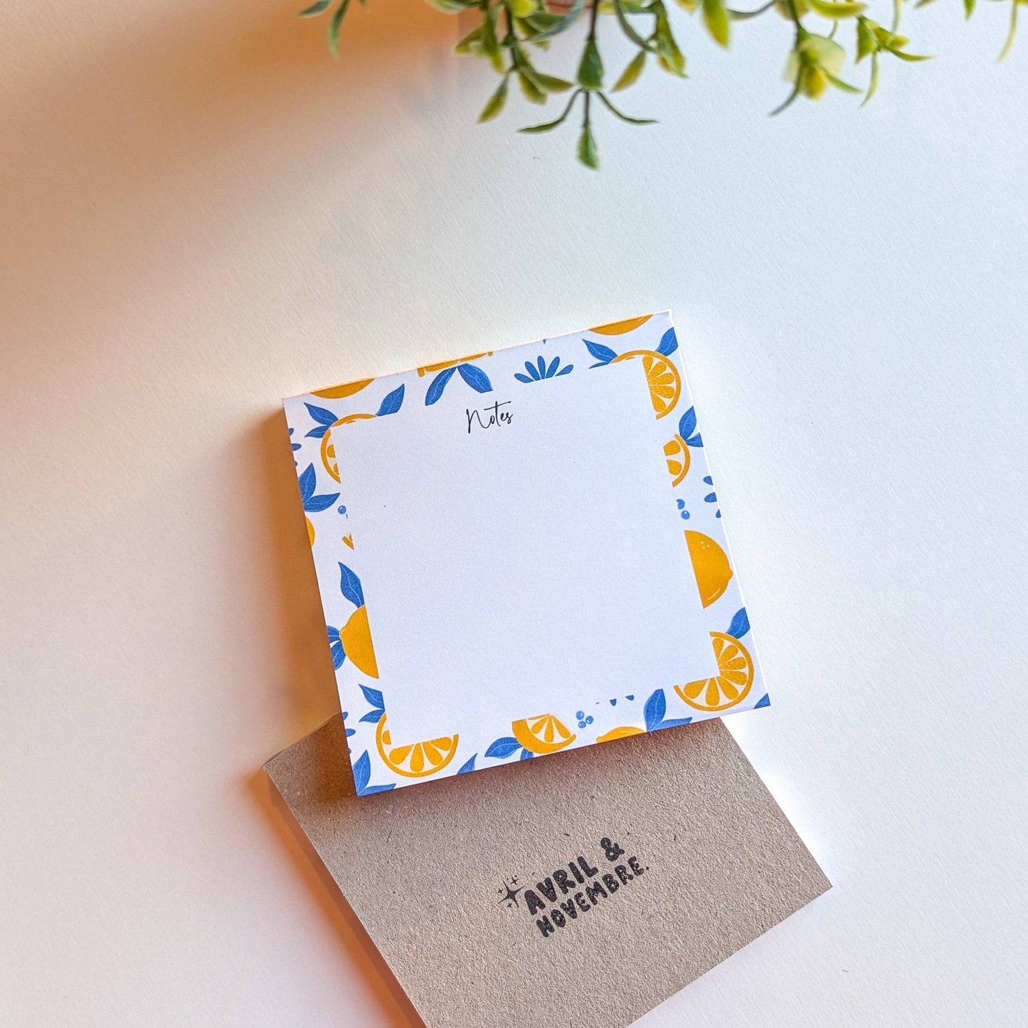 Lot de 2 Bloc-Notes - Citrons
