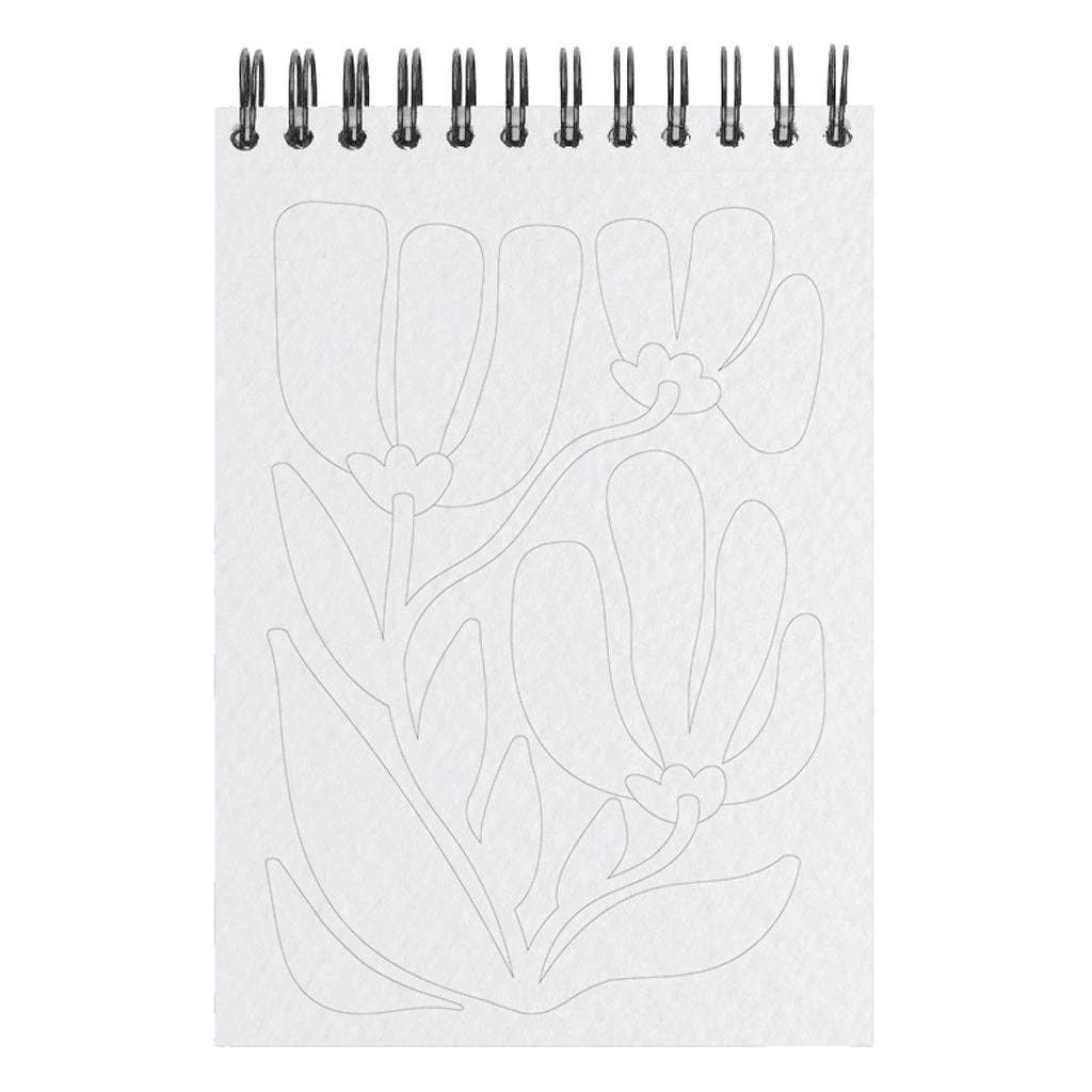 Carnet de coloriage - Floral #2