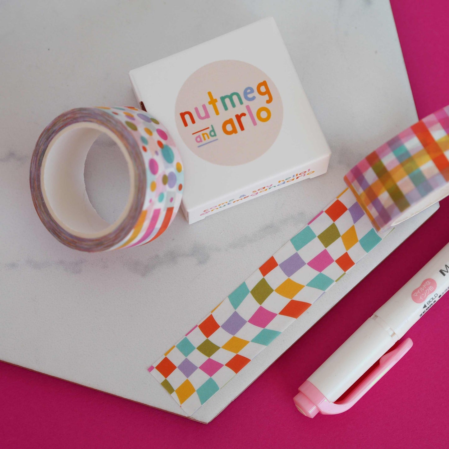 Washi Tape - Motifs Lumineux