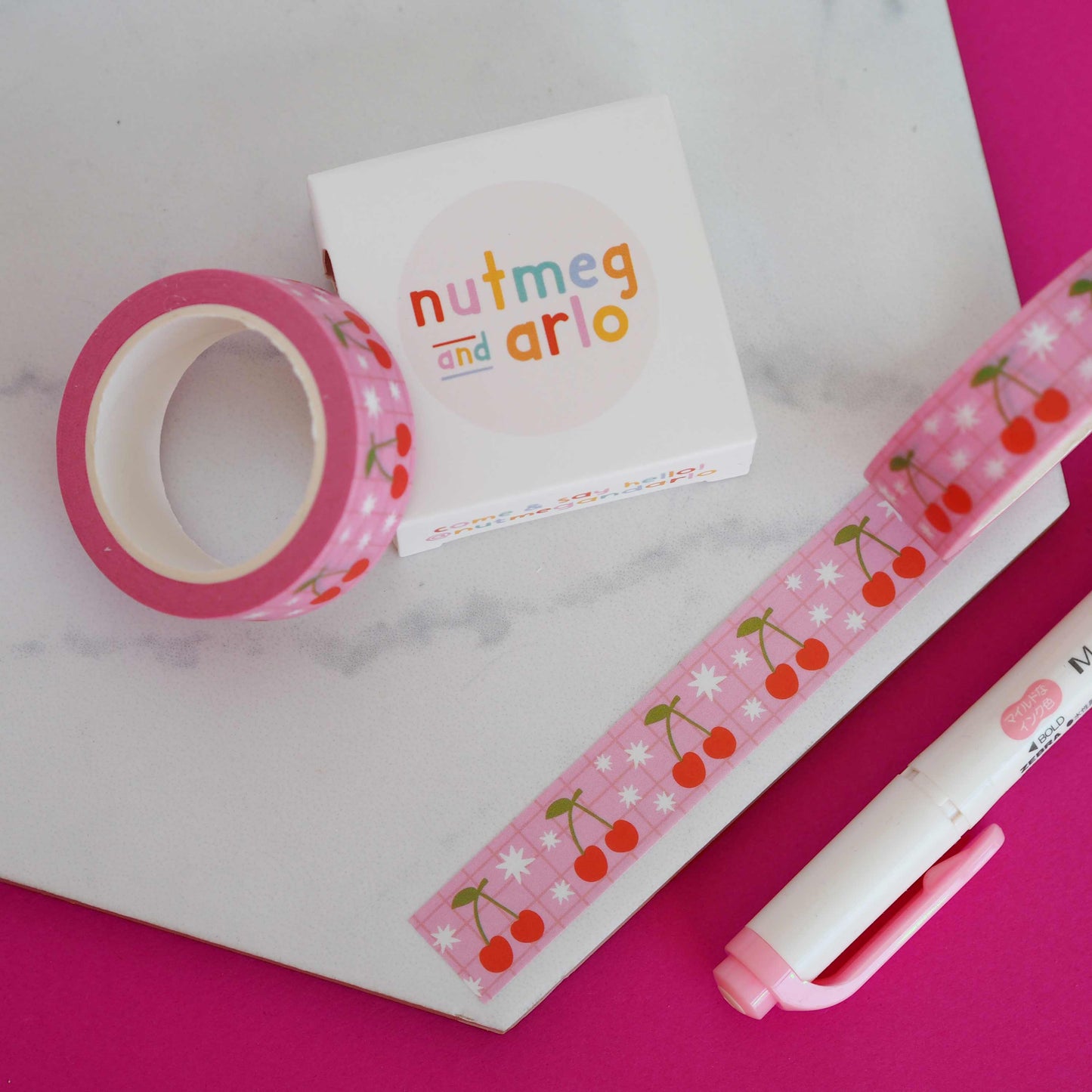 Washi Tape - Cerises