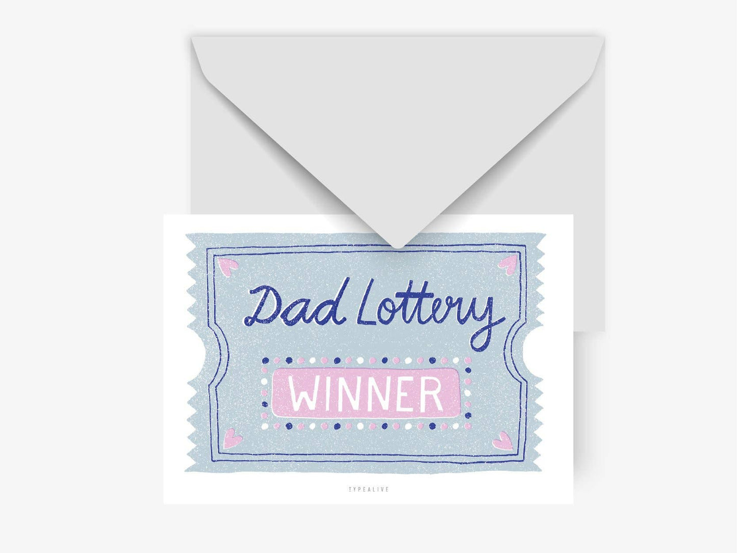 Carte - Dad Lottery Winner