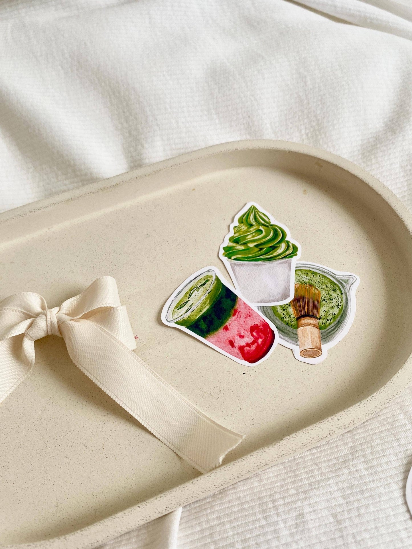 Planche de stickers - Matcha Lover