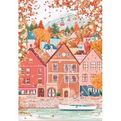 Puzzle 1000 pièces - Bergen