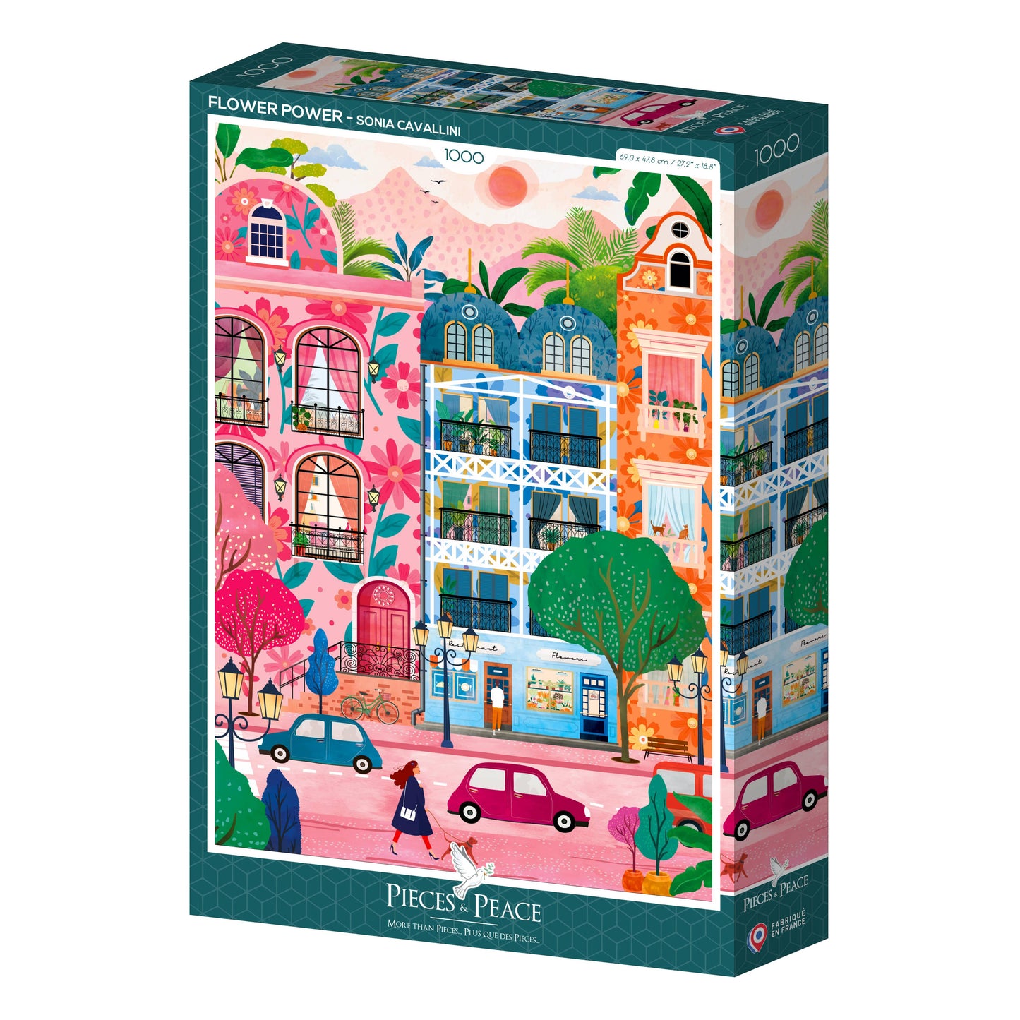 Puzzle 1000 pièces - Le Pouvoir des Fleurs