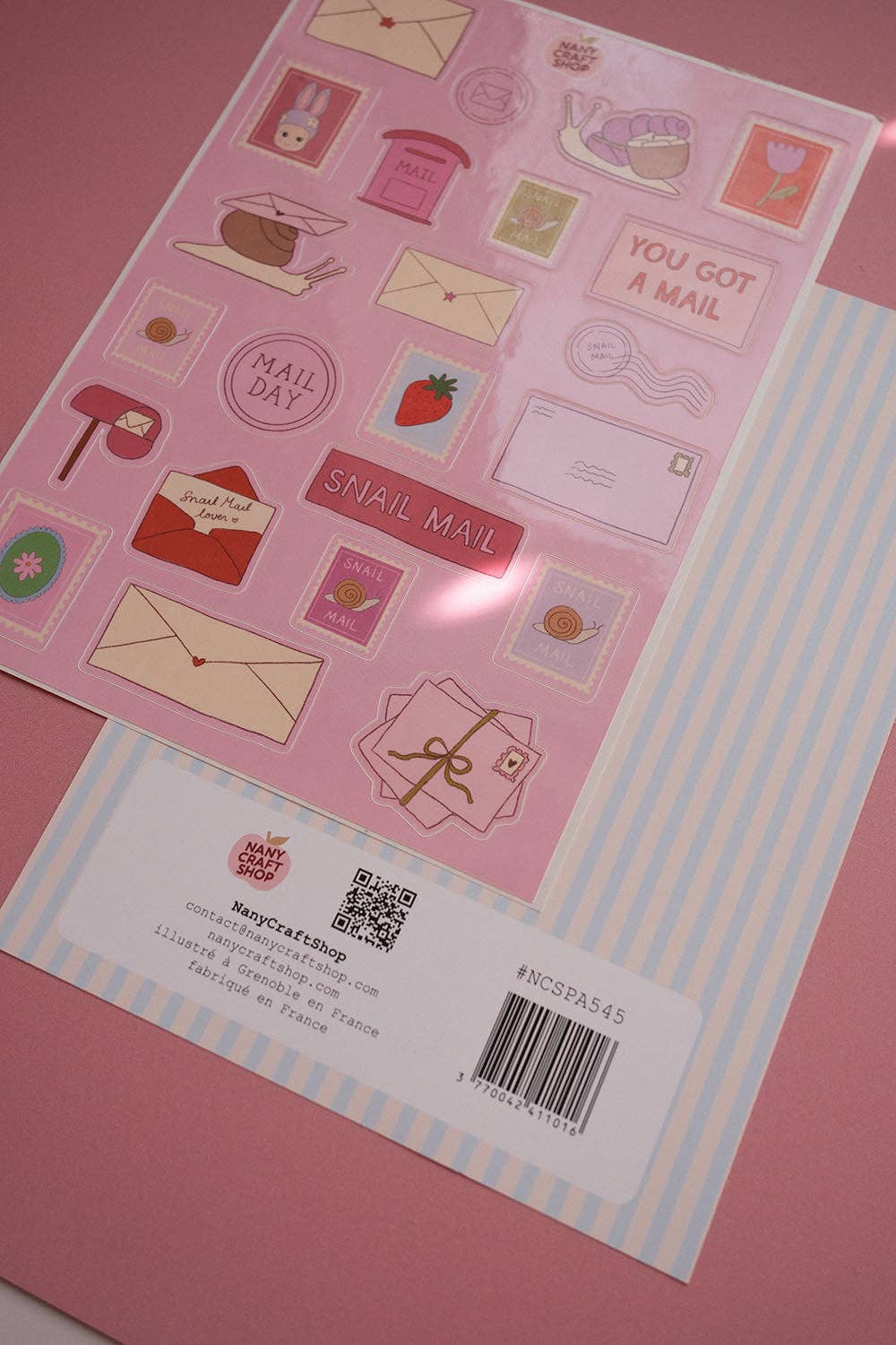Planche de stickers - Snail Mail