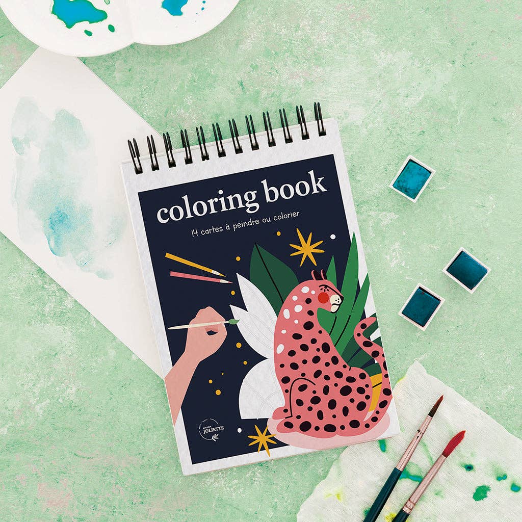 Carnet de coloriage - Wild
