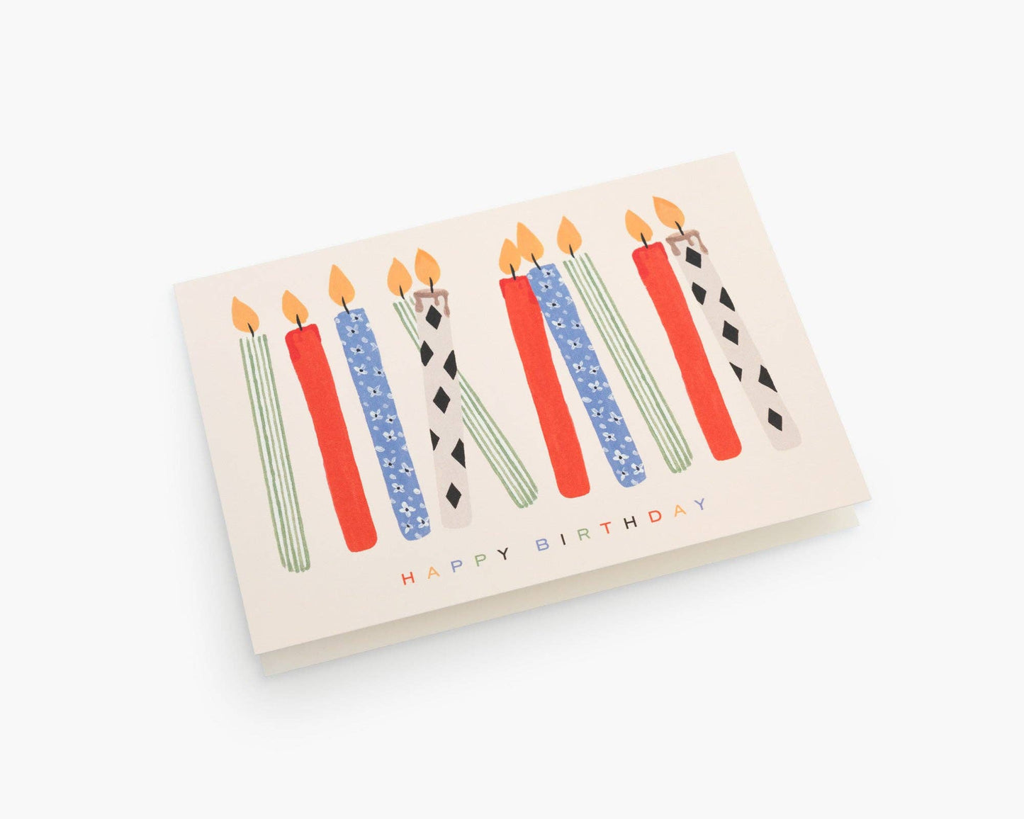 Carte - Bougies d'anniversaire