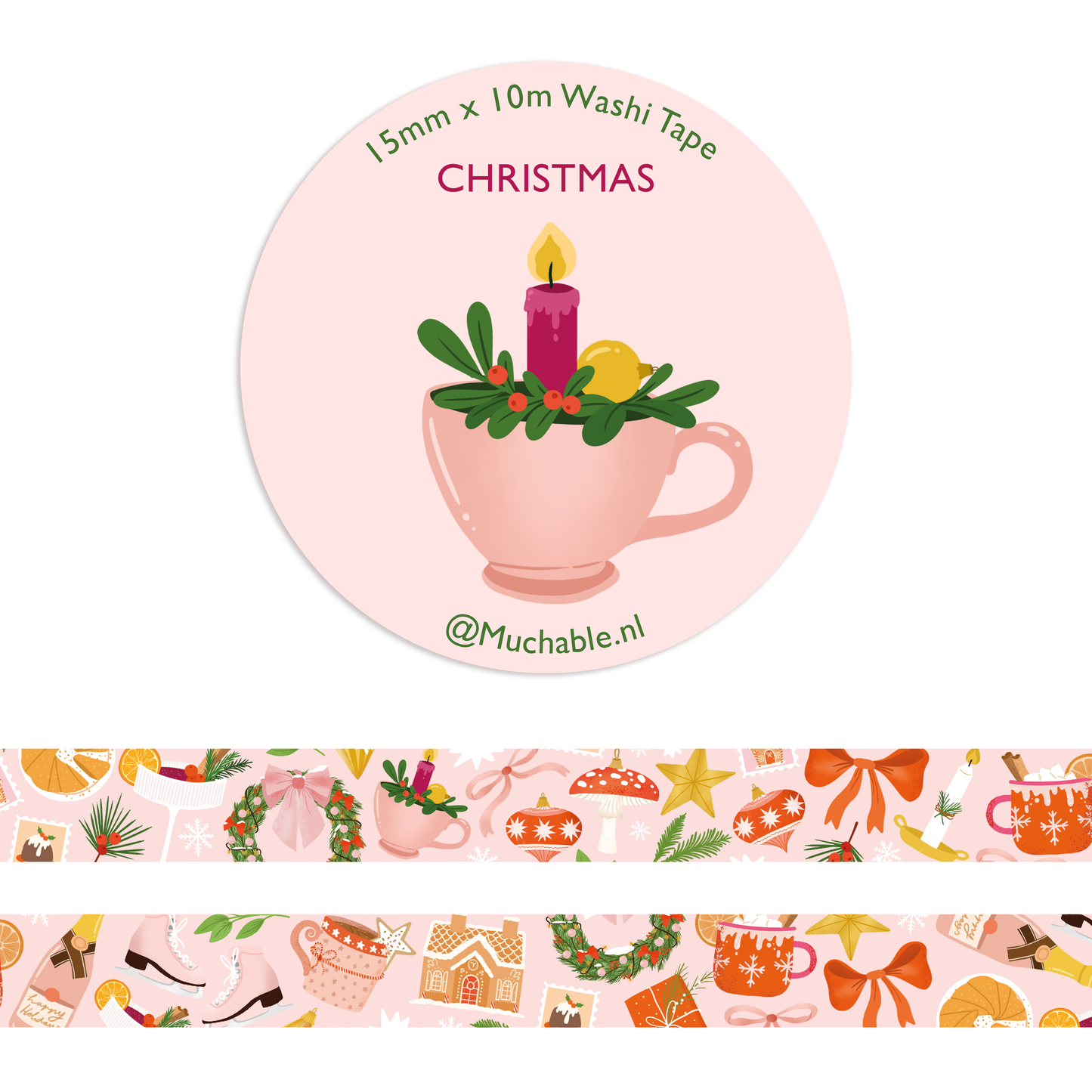 Washi Tape - Ornements