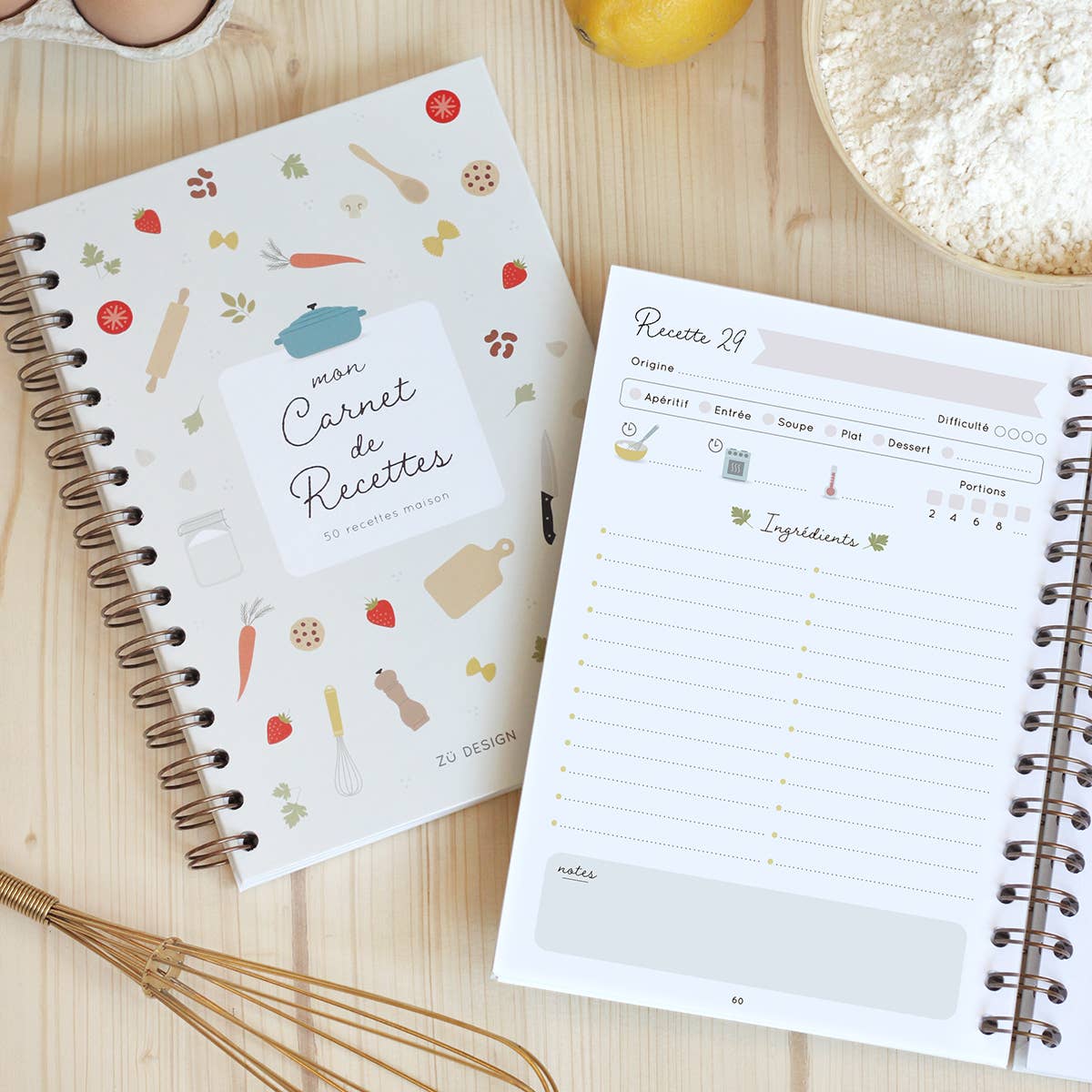 Carnet de recettes - Zü