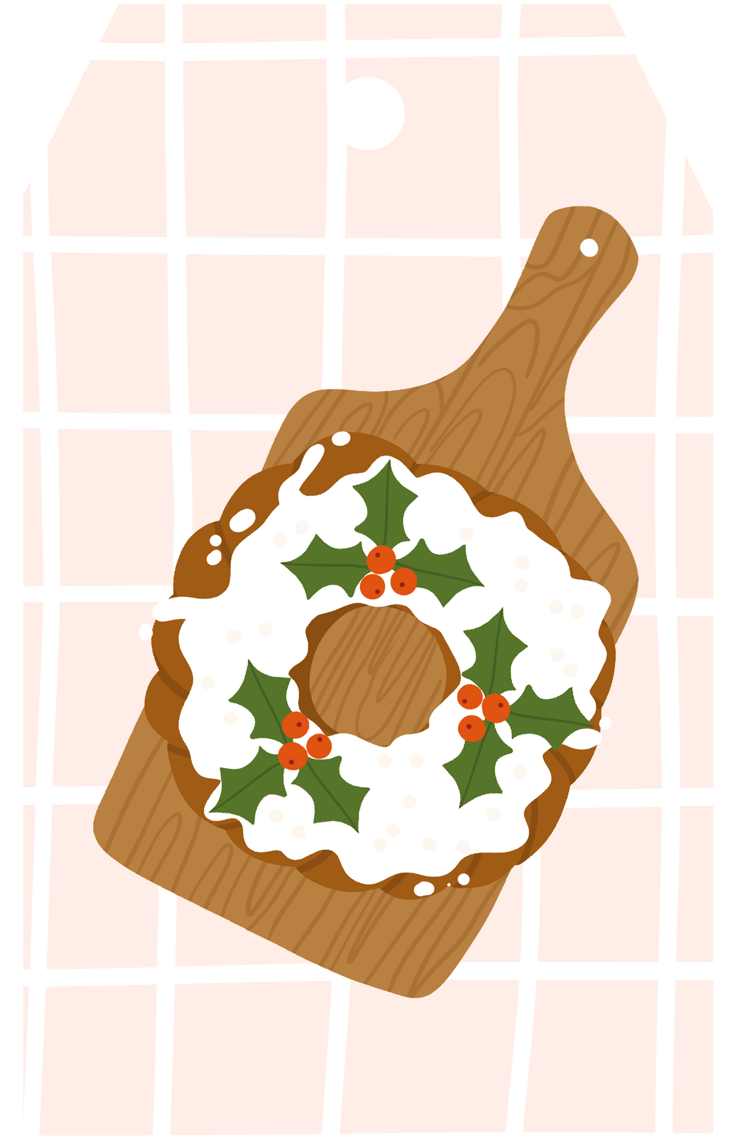 Mini-Carte - Pâtisserie de Noël