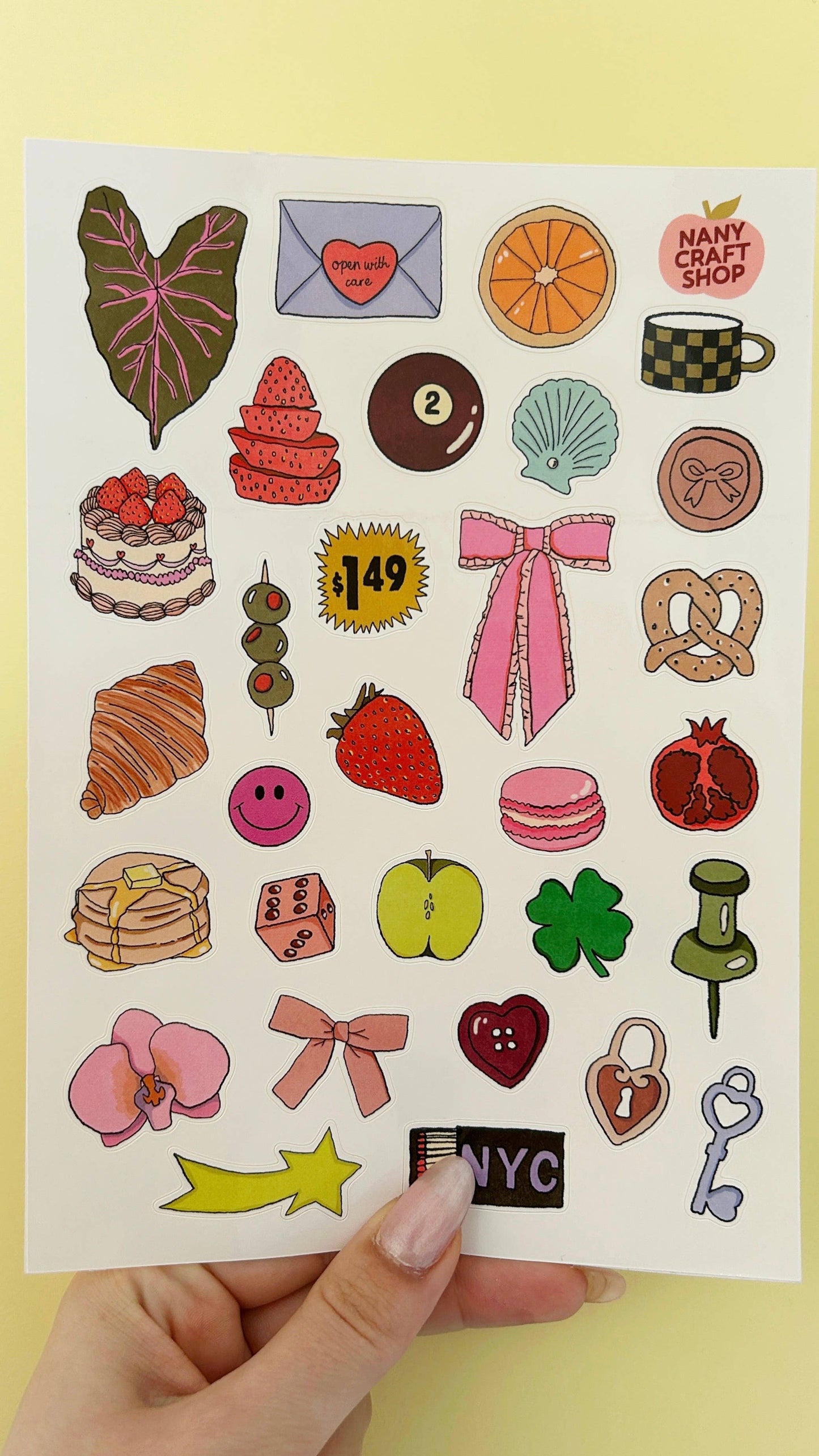 Planche de stickers - Mini-dessins