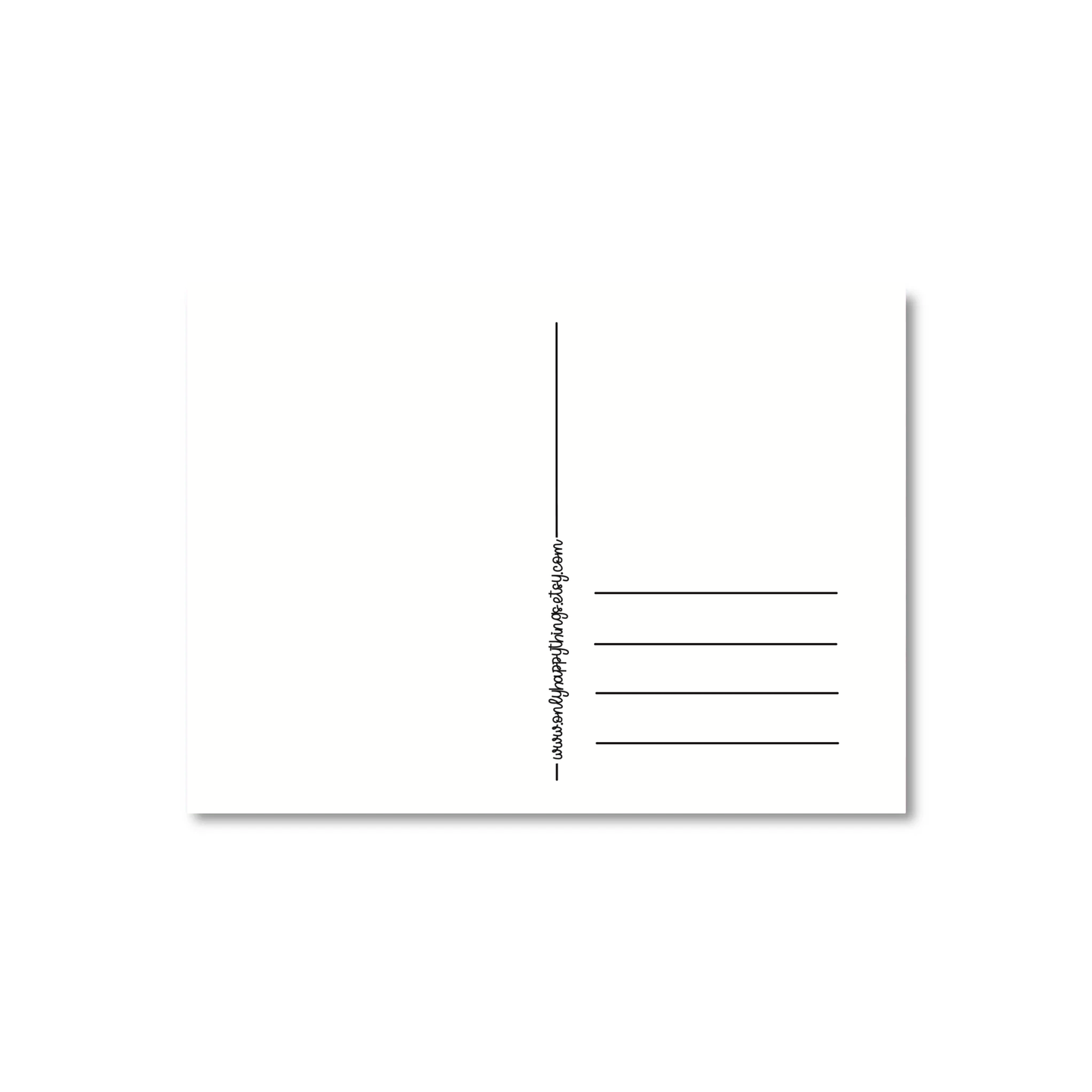 Carte postale - Courrier de Noël