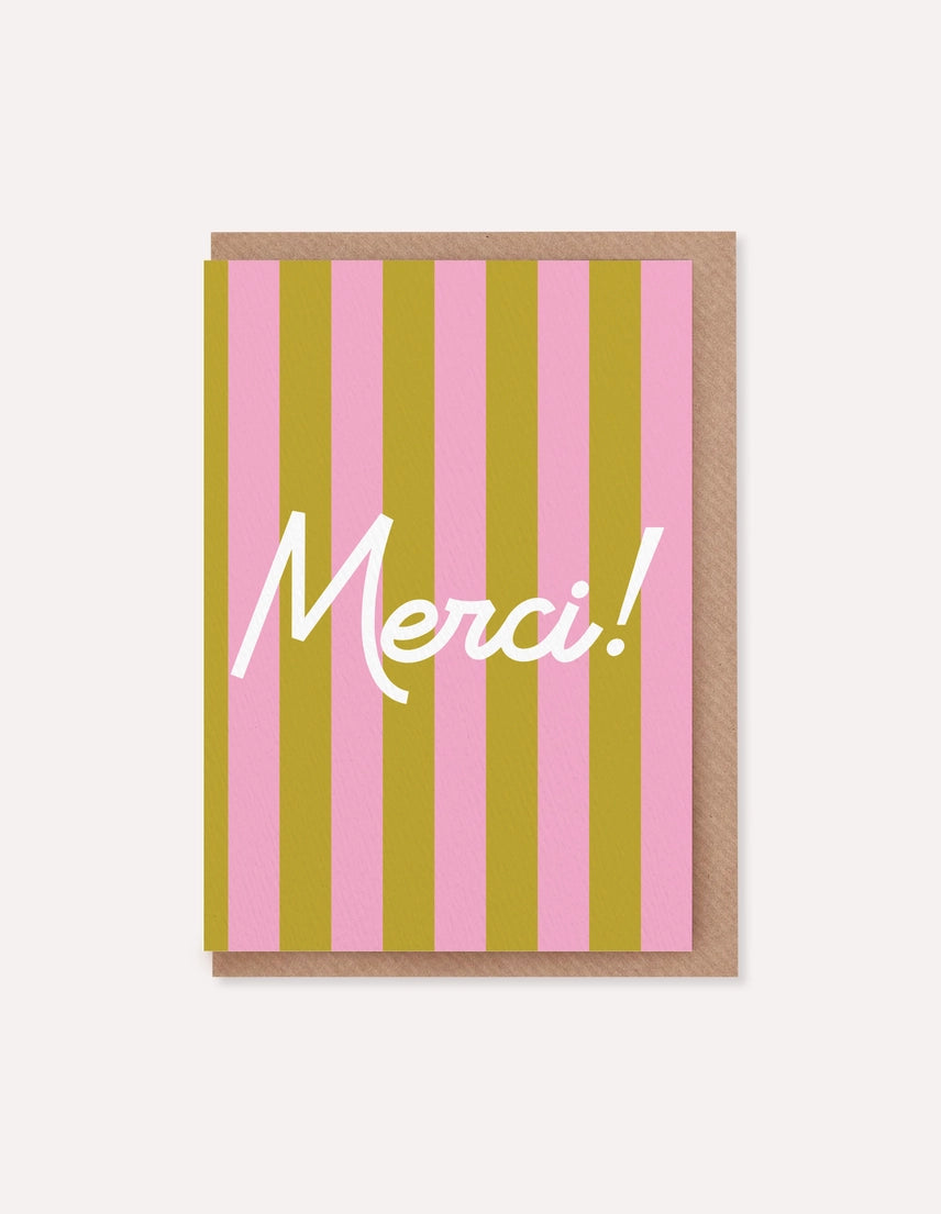 Carte - Merci !