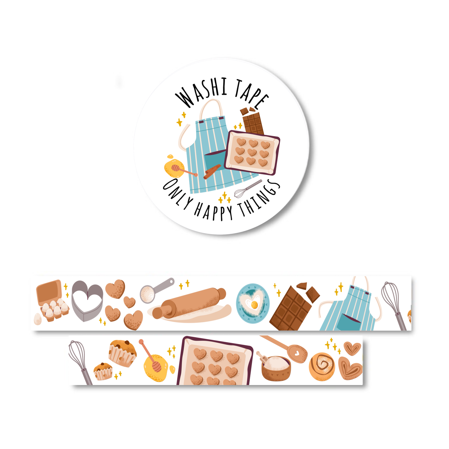 Washi Tape - Pâtisserie