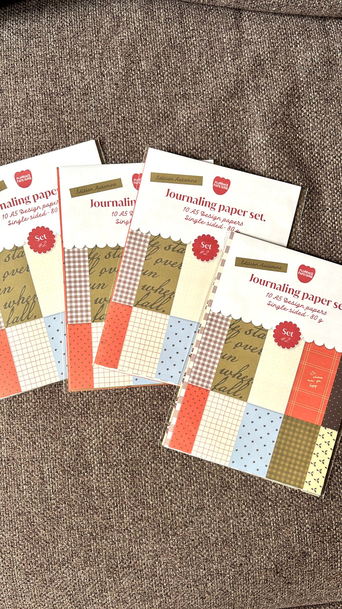 Scrapbook Paper - Set automne