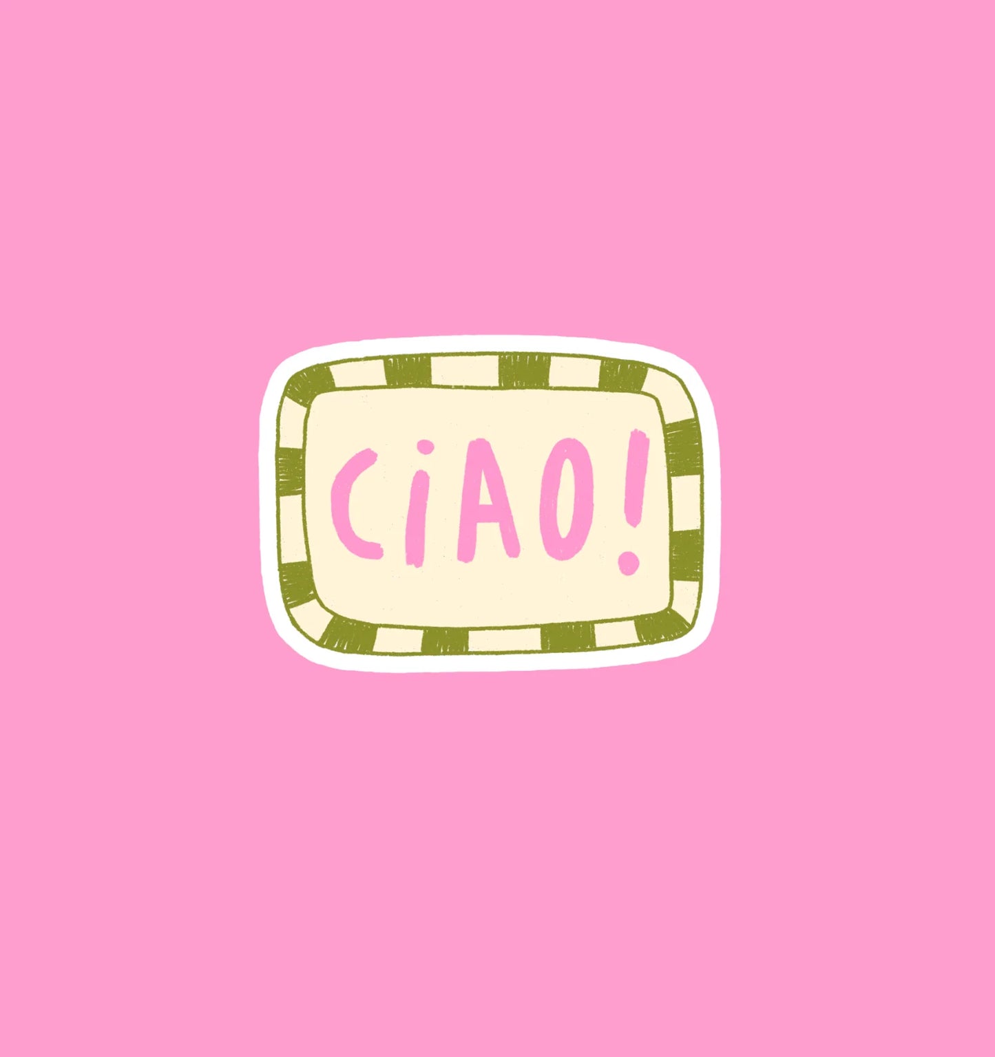 Sticker - Ciao