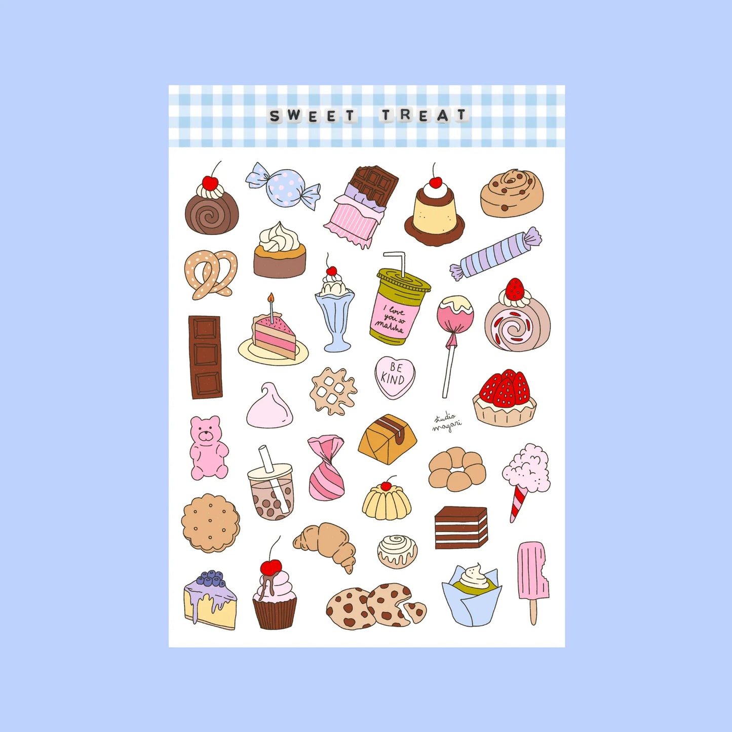 Planche de stickers - Sweet Treat