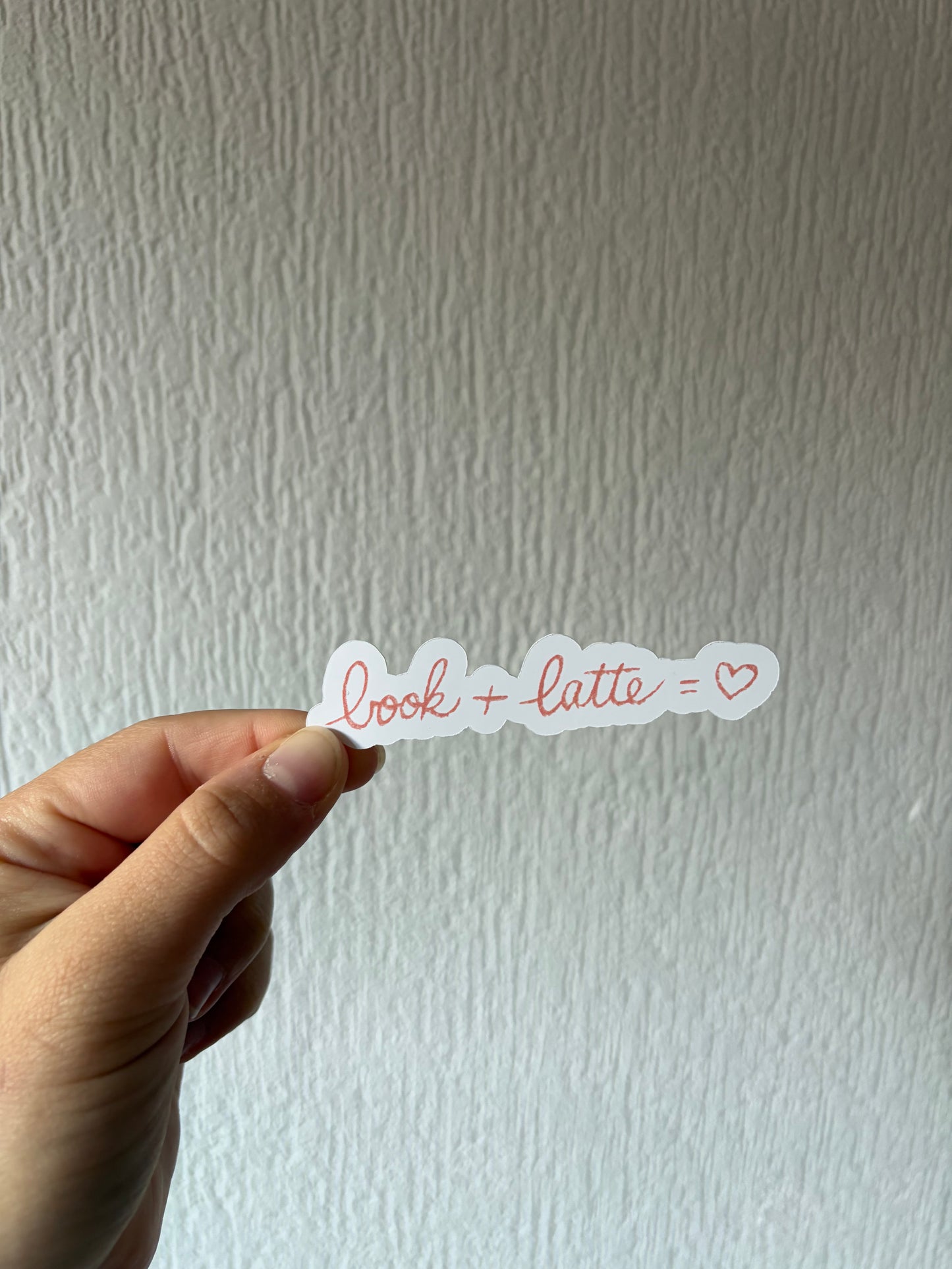 Sticker - Book + Latte