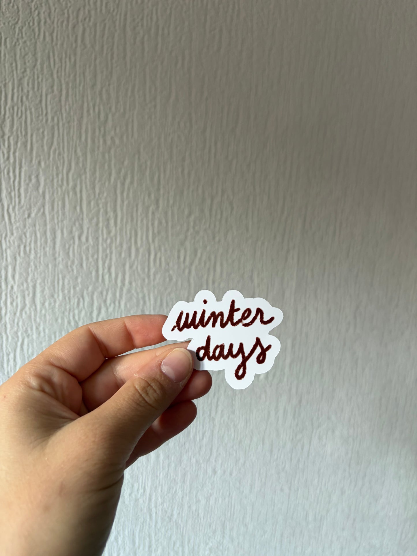 Sticker - Winter Days