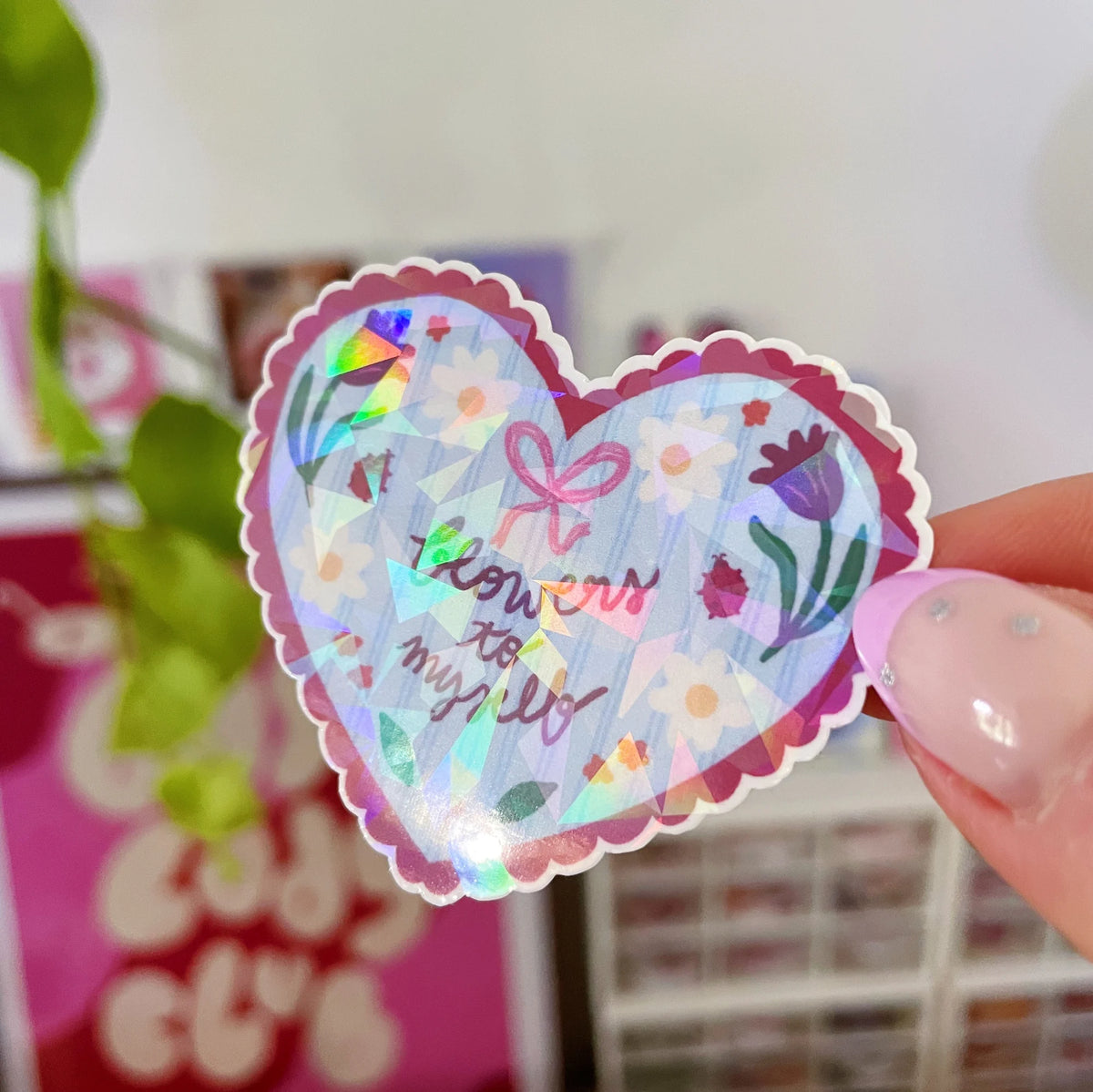 Sticker - Flowers to myself
