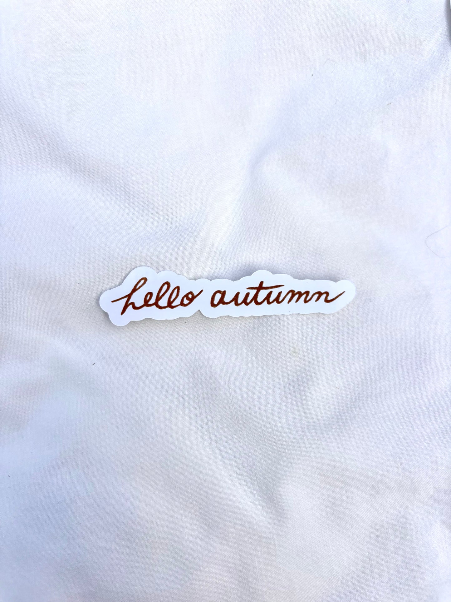 Sticker - Hello autumn