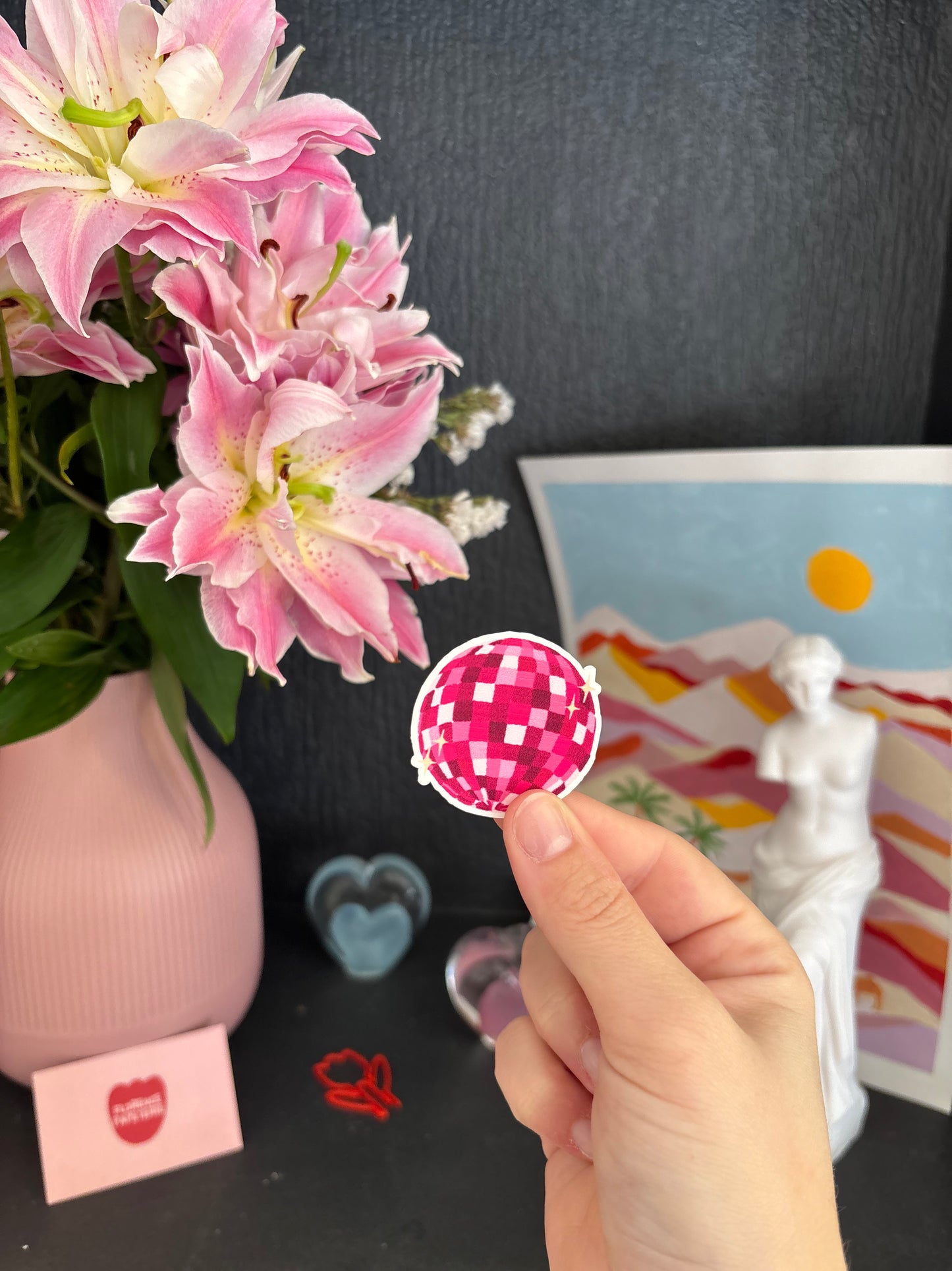 Sticker - Disco girl